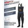 Полукомбинезон забродный NORFIN PILOT BOOTFOOT р.41-S с сапогами 82231-41-S